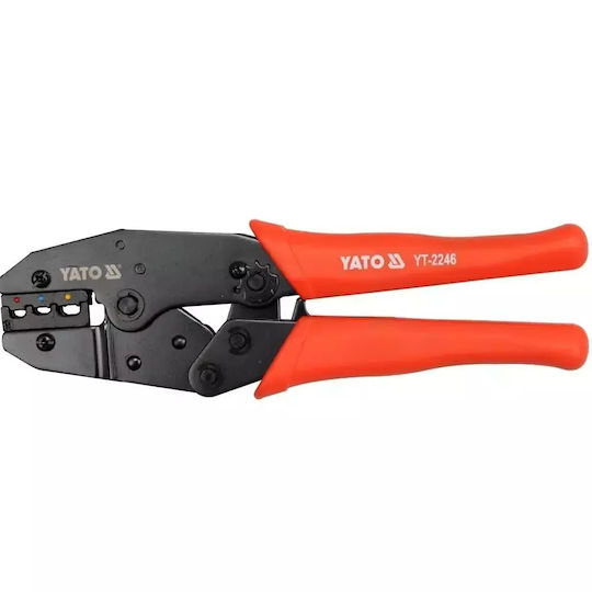Yato Πρέσα Ακροδεκτών Διατομής 0.5 - 6mm² με Μηχανισμό Καστάνιας