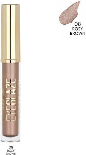Golden Rose Eye Glaze Сенки за Очи в Течна Форма 08 Розов кафяв цвят 3.5мл