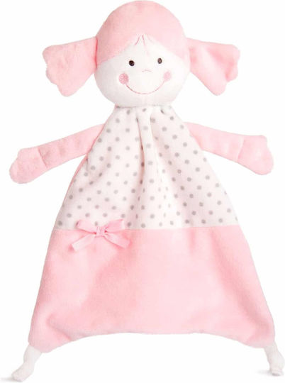 Amek Toys Baby Cloth Comfort Blanket Sugar And Spice Pink Hair