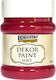 Pentart Dekor Paint Soft Chalk Paint Cardinal Red 100ml 21634