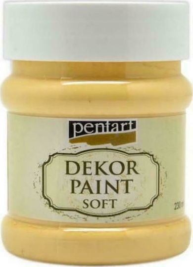 Pentart Dekor Paint Soft Χρώμα Κιμωλίας Eggshell White 100ml 21629