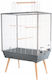 Zolux Bird Cage Neo Jili H80 Gray 78x48x81cm. 282371