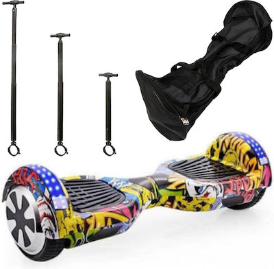 Smart Balance Wheel MPMAN with Handlebar & Transport Bag Hoverboard with 20km/h Max Speed and 20km Autonomy Multicolour