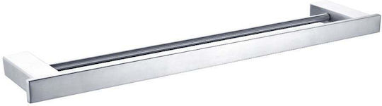 Sparke Mindy 12 Rail за банята Двойна Стенна с винтове 60x2.6см Сребриста