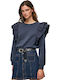 Eleonor Women's Sweatshirt Navy Blue