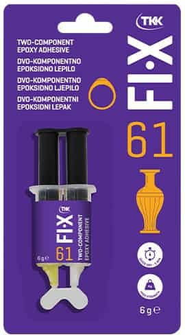 TKK FIX 61 Εποξική Κατασκευαστική Κόλλα 2 Συστατικών 6gr
