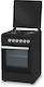 Kumtel 60SGF31F Cooker 57lt W60cm. Black