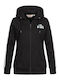 Lonsdale Women's Hooded Cardigan Black