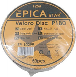 Epica Star Лист за шлайфане за ексцентриков шлайф K180 125x125мм