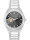 Trussardi T-big Herrenuhr 41mm Batterie mit Silber Metallarmband