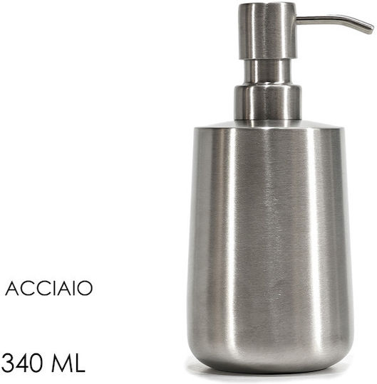 General Trade Dispenser από Ανοξείδωτο Ατσάλι Ασημί 380ml
