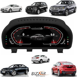 Bizzar Ψηφιακό Κοντέρ Αυτοκινήτου BMW F06/F07/F10/F12/F13/F01/F25/F26/F15/F16 12.3" με HD Οθόνη