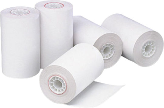 Global Thermische Kassenrollen Registrierkasse Π57xΔ40mm mit Länge 15m 1Stück