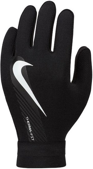 Nike Jr Acdmy Therma Fit Γάντια Τερματοφύλακα Παιδικά Μαύρα