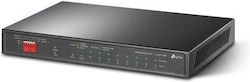 TP-LINK TL-SG1210MP Unmanaged L2 PoE+ Switch with 9 Gigabit (1Gbps) Ethernet Ports and 1 SFP Port