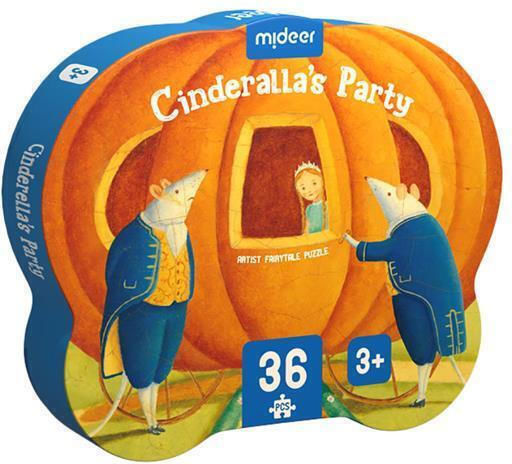 Παιδικό Puzzle Σταχτοπούτα για 3+ Ετών 36pcs MiDeer