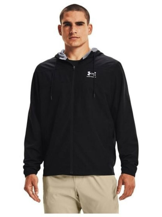 Under Armour Sportjacke Winddicht Schwarz