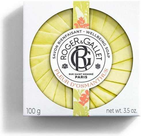 Roger & Gallet Fleur D' Osmanthus Μπάρα Σαπουνιού Wellbeing Soap 100gr