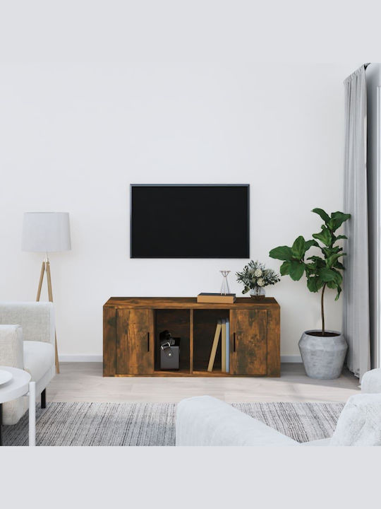 TV Stand Smoky Oak M100xD35xH40cm