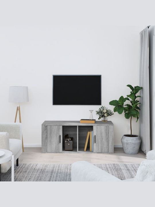 TV Stand Gray Sonoma M100xD35xH40cm