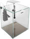 Aquael Shrimp Set Day & Night 20 Fish Aquarium Capacity 19lt with Lighting, Filter and 25x25x30cm White