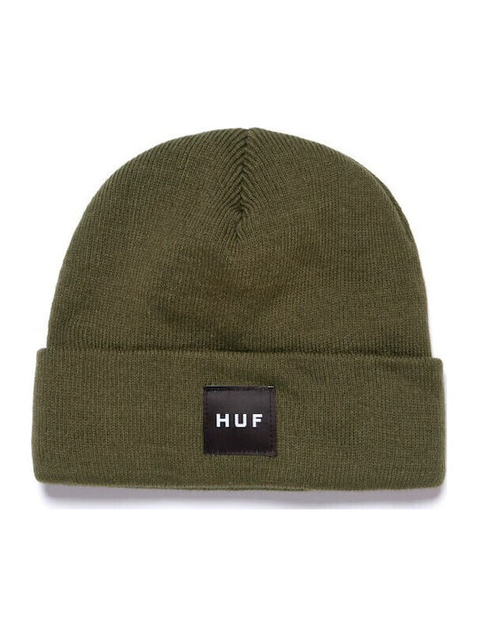 Beanie Beanie with Rib Knit Olive