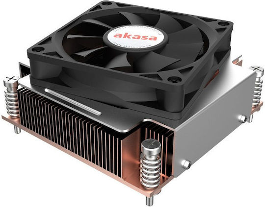 Akasa AK-CC7402BT01 Ψύκτρα Επεξεργαστή Low Profile για Socket 1200/115x/1700
