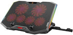 Conceptronic Ergo Cooling Pad for Laptop up to 17" with 6 Fans and Lighting