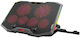 Conceptronic Ergo Cooling Pad for Laptop up to 17" with 6 Fans and Lighting