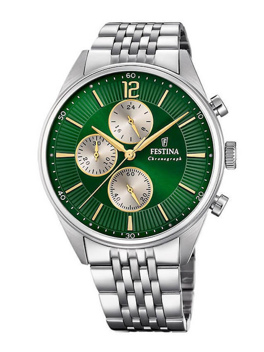 Festina Ceas Bărbați 43mm Cronograf Baterie cu ...