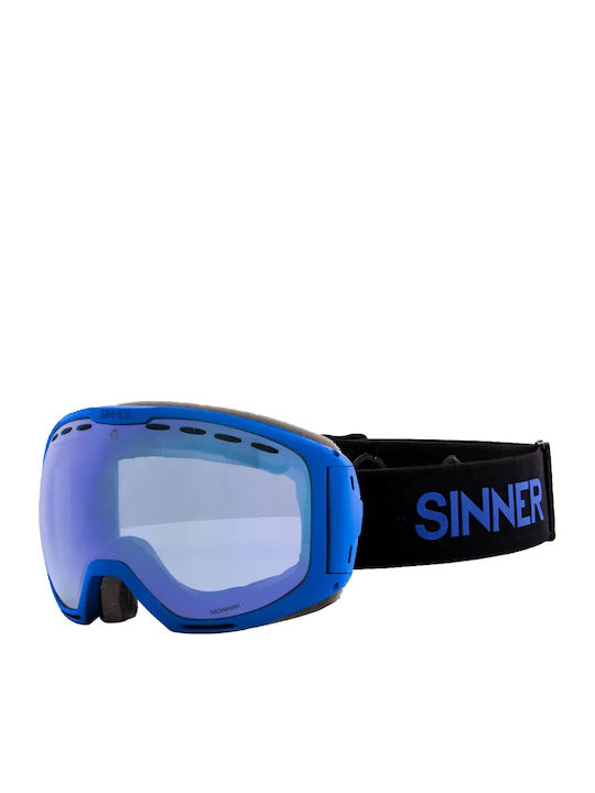 Sinner Mohawk Μάσκα Σκι & Snowboard Ενηλίκων Μπ...