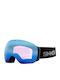 Sinner Avon Ski & Snowboard Goggles Kids Black with Lens in Blue Color