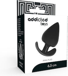 Addicted Toys Dop Anal Neagră 6.5cm
