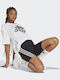 Future Icons 3-Stripes Training Women's Bike Leggings High Waist Black