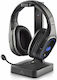 NGS GHX-600 Über Ohr Gaming-Headset mit Verbindung 3,5mm / Bluetooth Schwarz