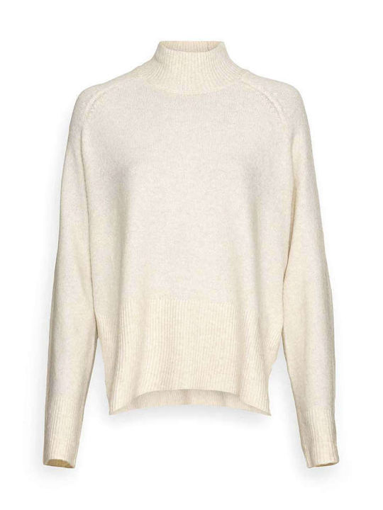 Vero Moda Damen Langarm Pullover Beige