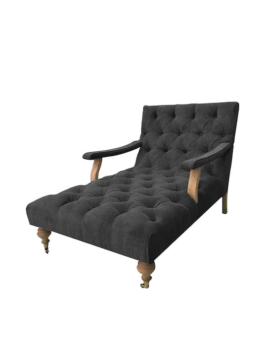 Comfortable Black Armchair Bed 140*75*70cm