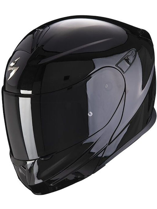 Scorpion EXO-920 Evo Negru Cască Moto Față întreagă cu Sunvisor