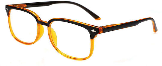 Gian Marco Venturi Varese Reading Glasses +1.00 Black / Yellow