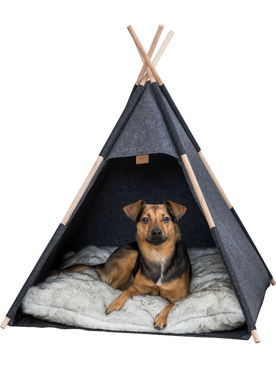Trixie Cave Tipi Сцена за куче Сив 70x70см.