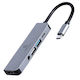 Cablexpert USB-C Docking Station with HDMI 4K PD Gray (A-CM-COMBO5-02)