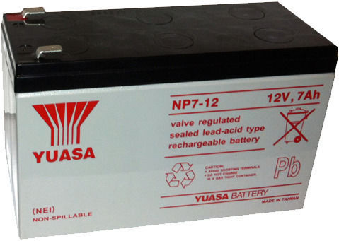 Batterie Plomb étanche NP7-12FR Yuasa 12V 7ah - Foto 3