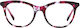 Hawkers Women's Acetate Blue Light Blocking Glasses Fuchsia Carey