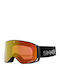 Sinner Olympia Ski & Snowboard Goggles Kids Green with Lens in Orange Color