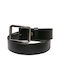 Urban Classics Men's Artificial Leather Belt Black