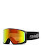 Sinner Sin Valley S Ski & Snowboard Goggles Kids Black with Lens in Orange Color