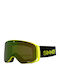 Sinner Unisex Ski & Snowboard Goggles Kids Yellow with Lens in Orange Color