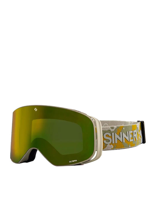 Sinner Olympia Ski & Snowboard Goggles Kids Gra...
