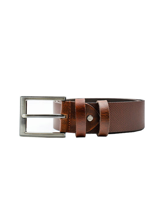 Robin Men's Leather Belt Brown