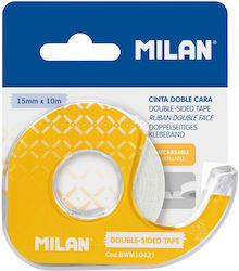 Milan Desktop Tape Dispenser 15mm x 10m
